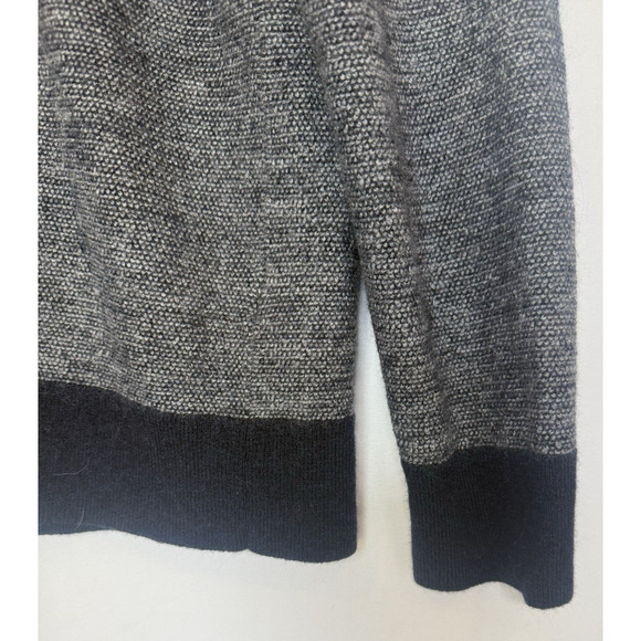 UNTUCKit Mens 100% Merino Wool Knit Sweater Size XL 1/4 Zip Navy Preppy Nautical - Picture 3 of 9